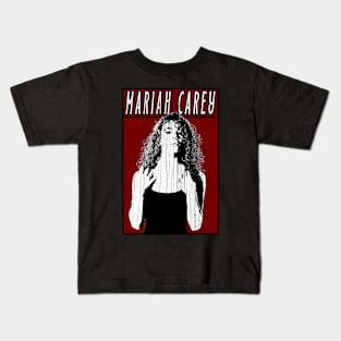 Vintage Retro Mariah Carey Kids T-Shirt